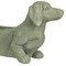 Resin Distressed Rustic Finish Dachshund Dog Indoor Outdoor Planter